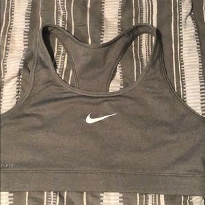 Nike Sports Bra Gray